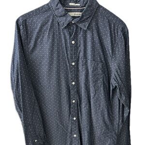 Hawker Rye Dark Blue Button-Down
